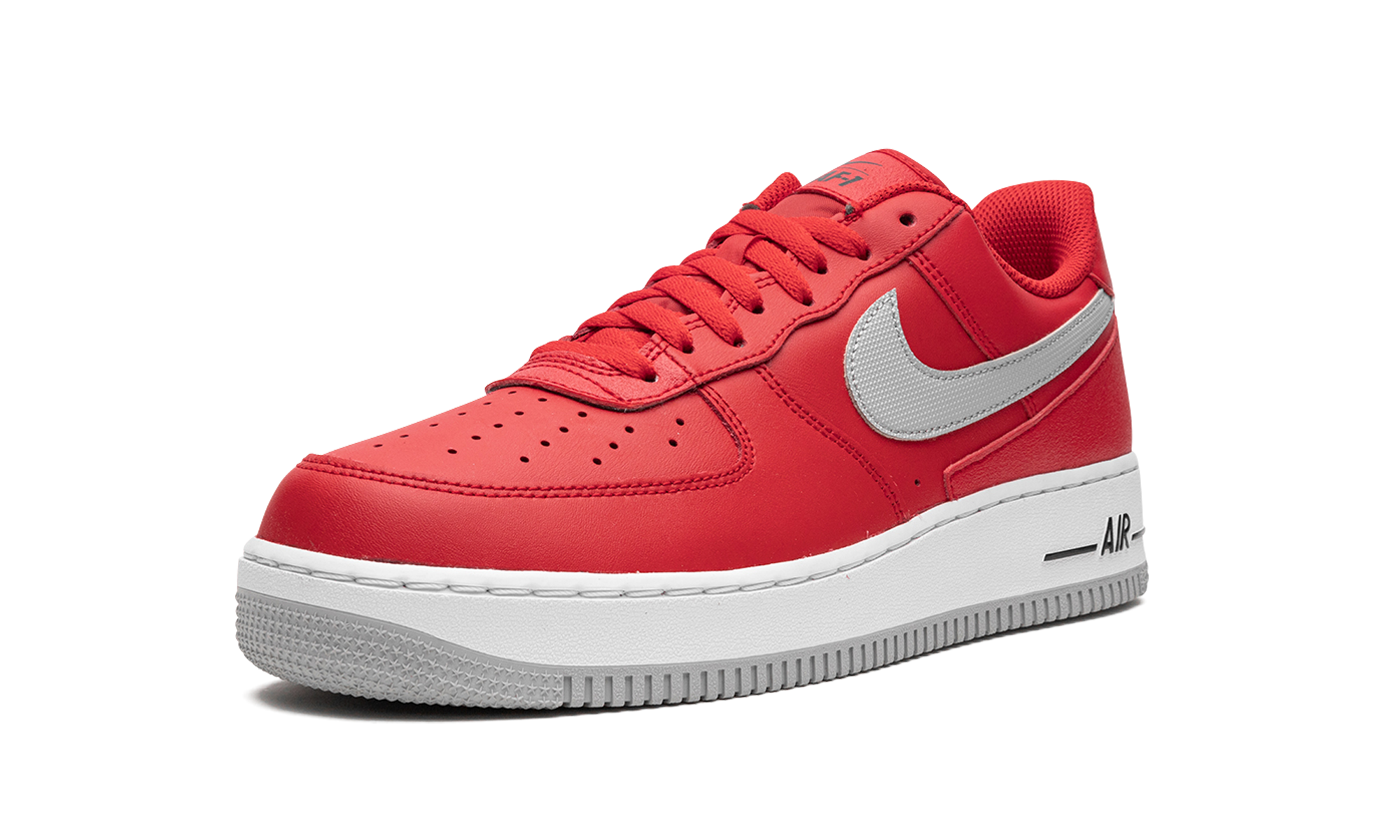 Air Force 1 Low Technical Stitch "University Red Light Smoke Grey" DD7113 600