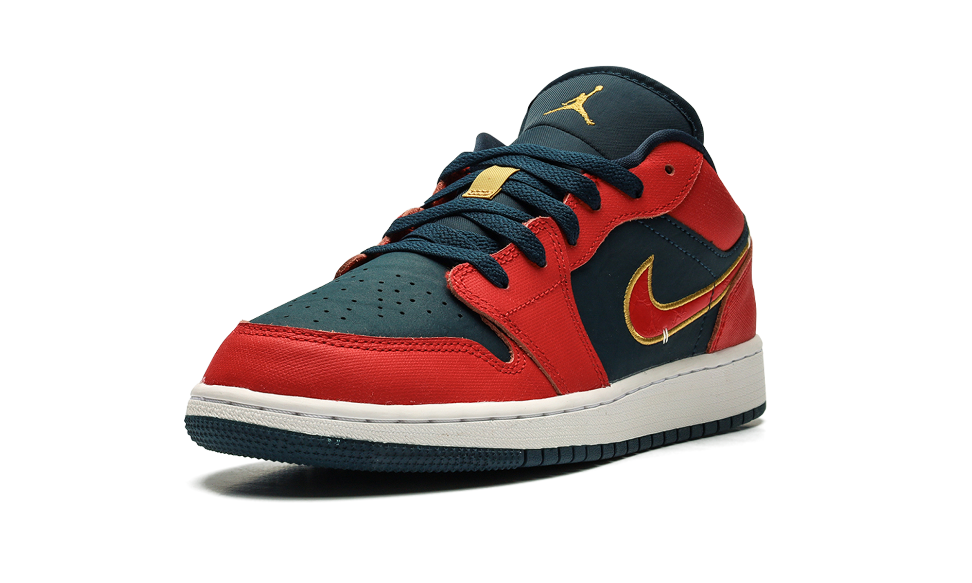 Jordan 1 Low GS "Armory Navy Sport Red" FQ7380 400