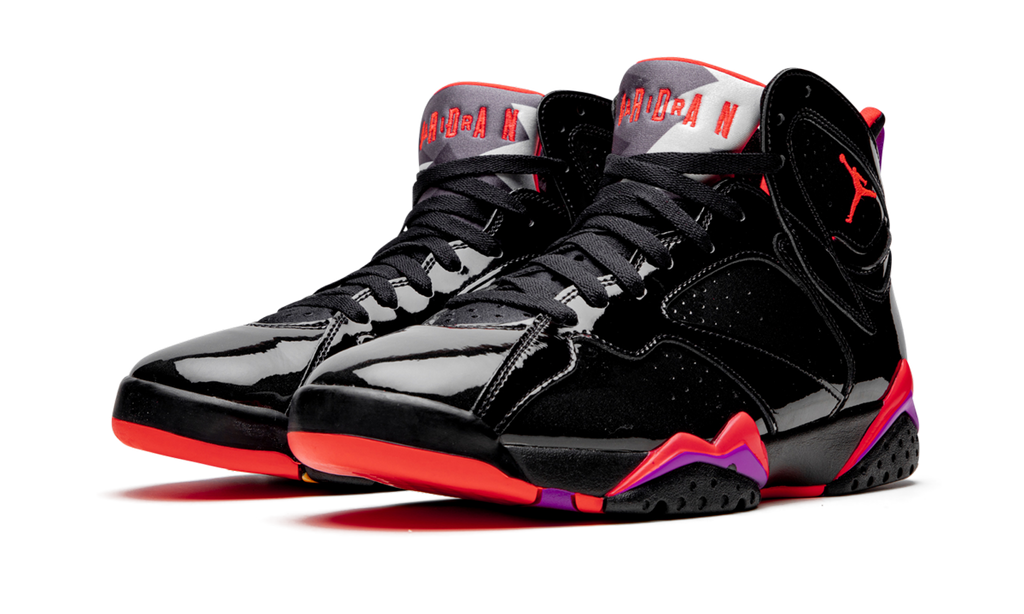 AIR JORDAN 7 WMNS "Black Patent Leather" 313358 006