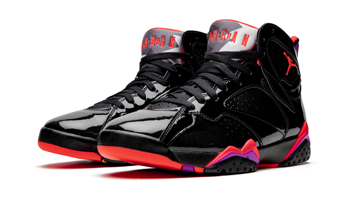 AIR JORDAN 7 WMNS "Black Patent Leather" 313358 006