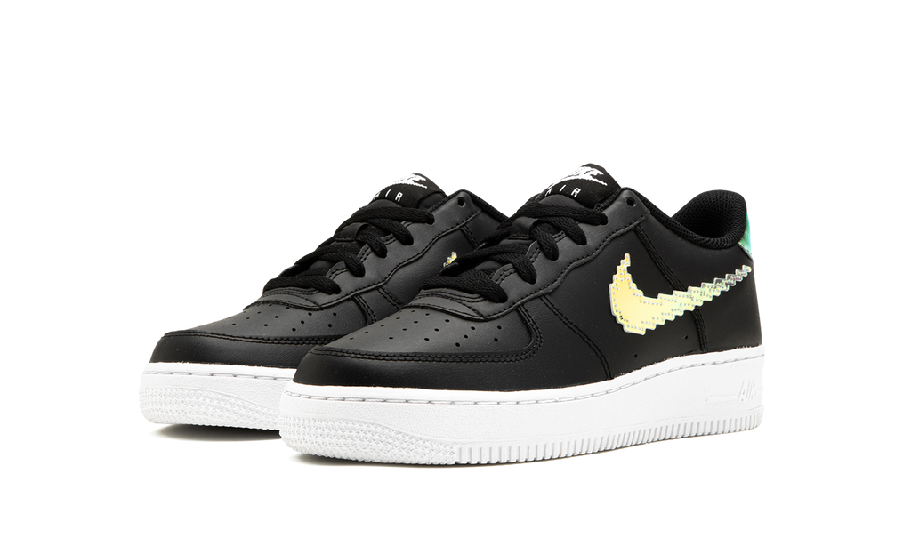 Air Force 1 Low LV8 GS "Digital Swoosh - Black" CW1577 002