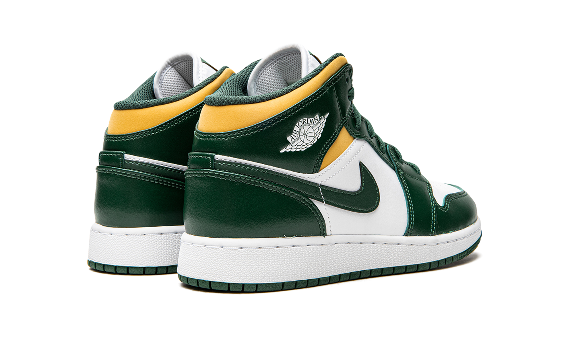 Air Jordan 1 Mid GS "Sonics" 554725 371
