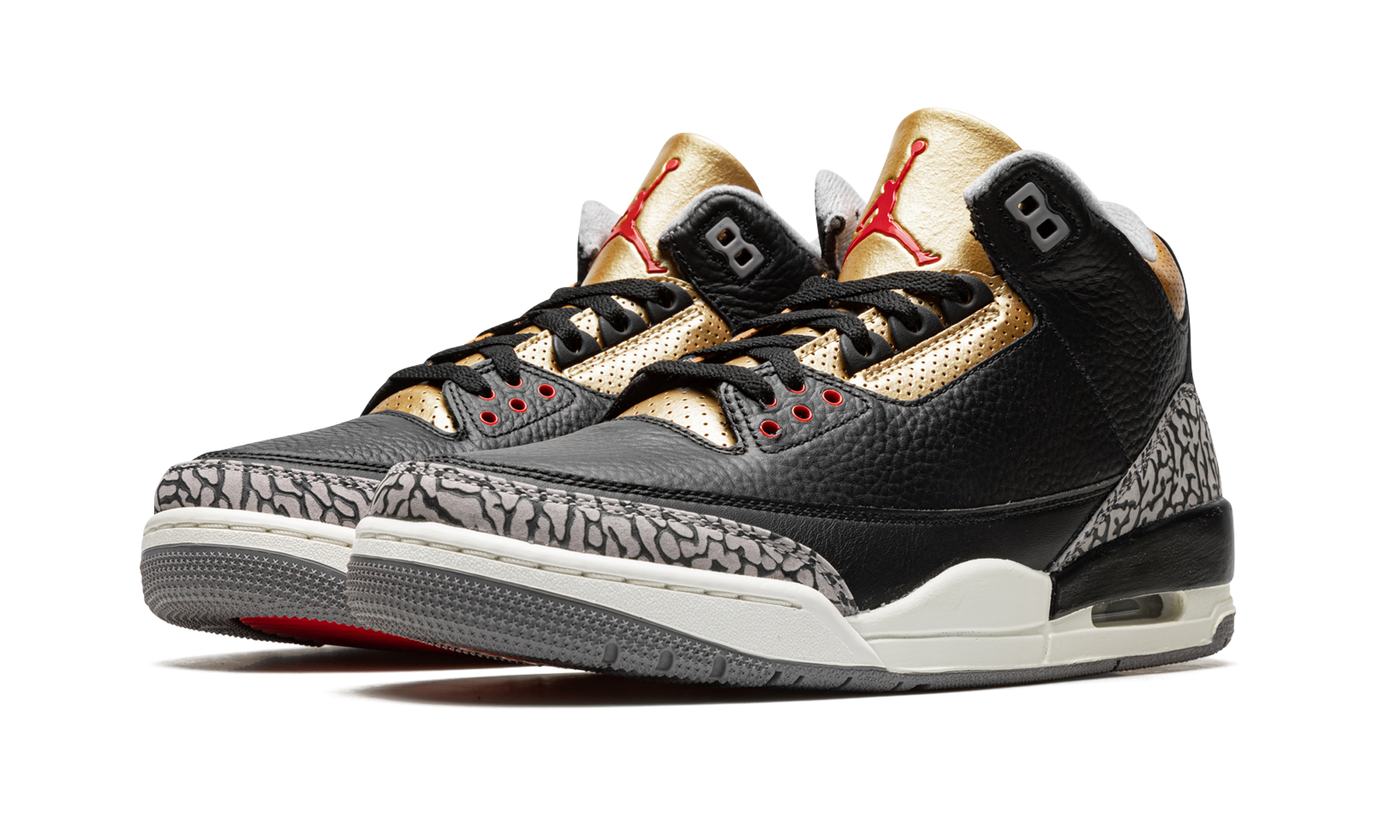 AIR JORDAN 3 WMNS "Black Cement Gold" CK9246 067