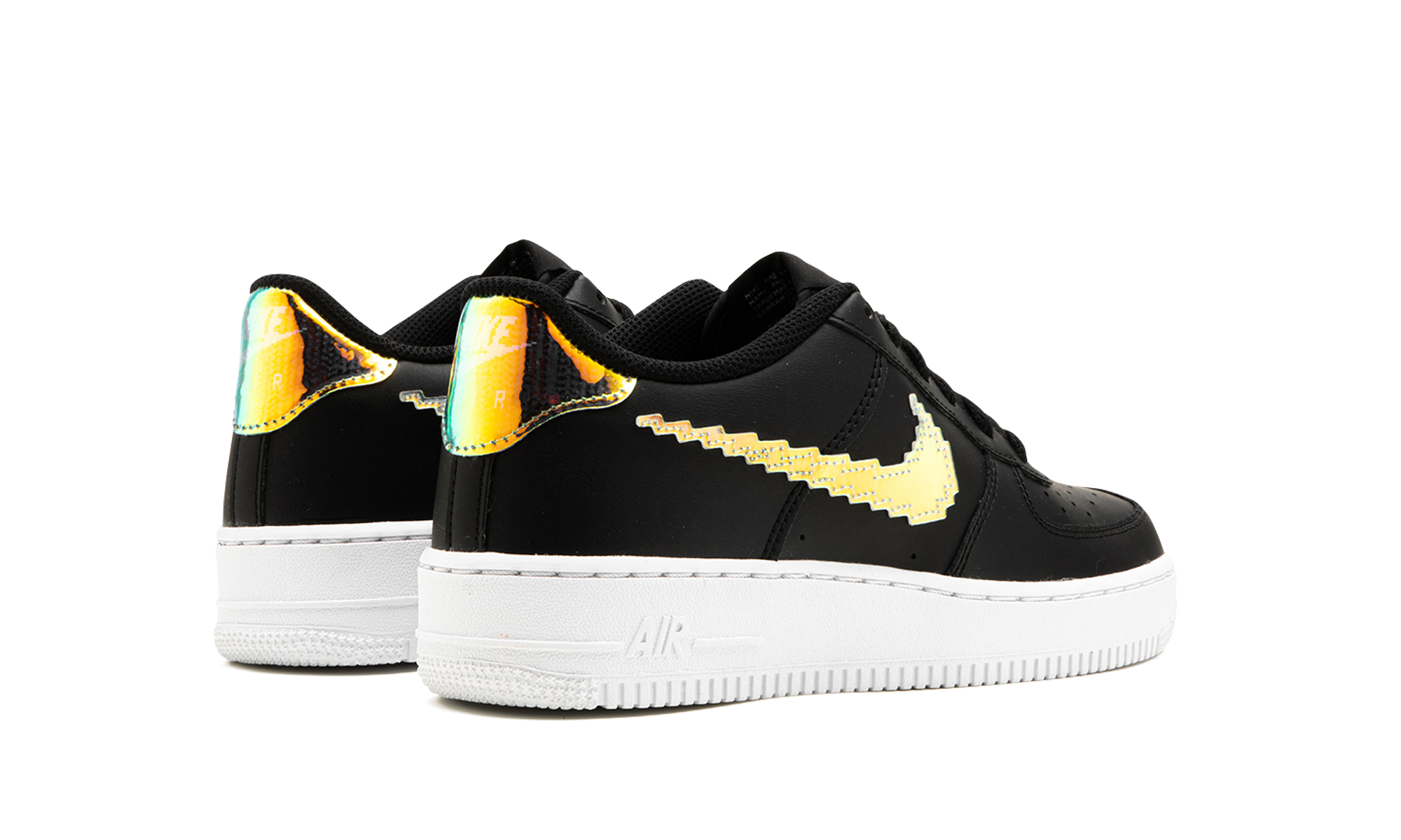 Air Force 1 Low LV8 GS "Digital Swoosh - Black" CW1577 002