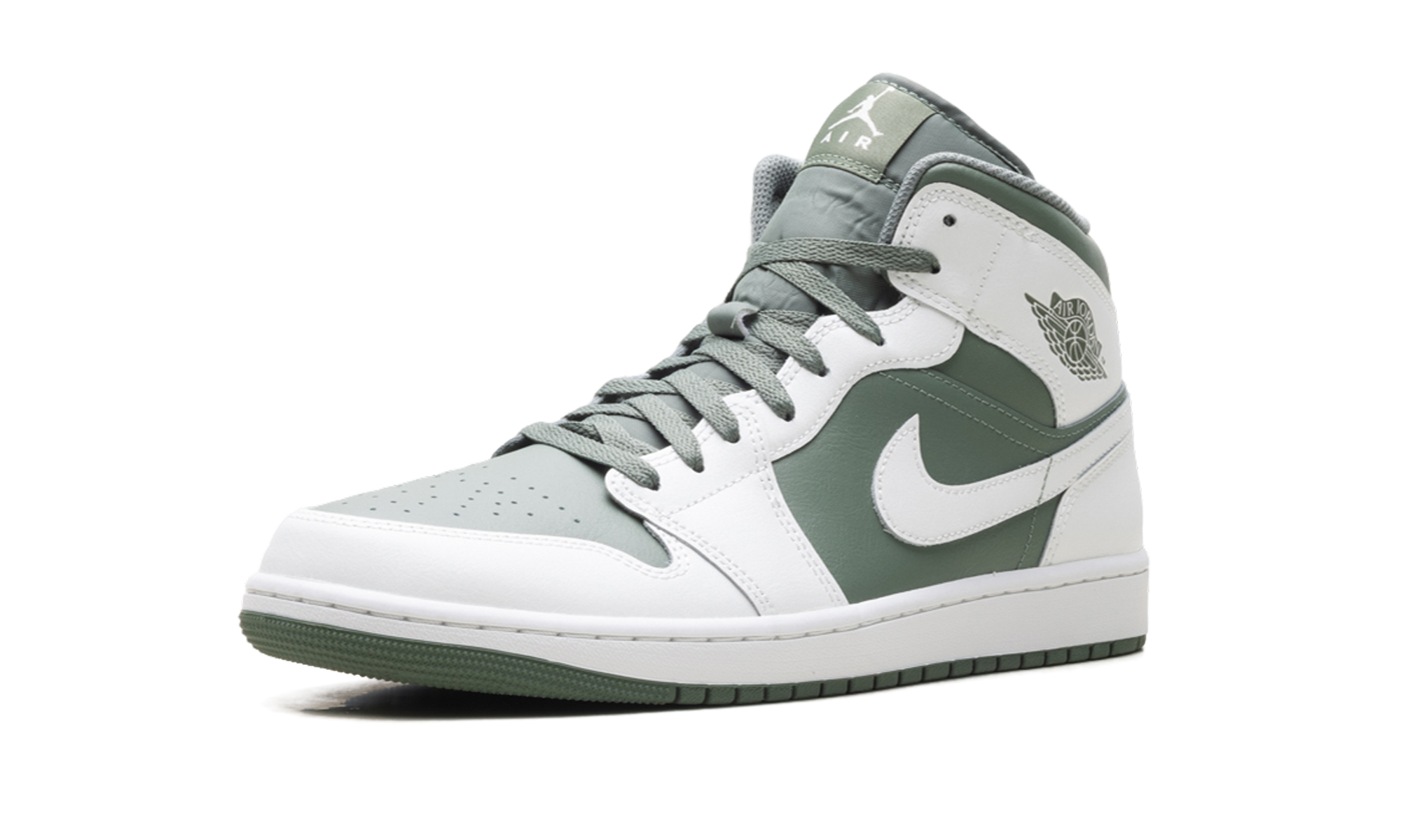 Air Jordan 1 Mid "Summit White / Vintage Lichen" DQ8426 107