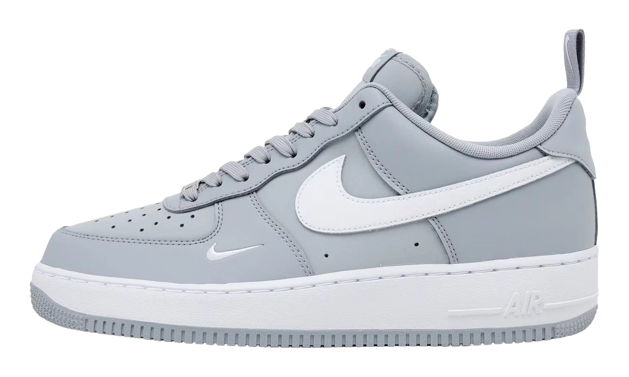 Air Force 1 Low '07 LV8 "Carbon Fiber Swoosh Wolf Grey White" IR5599 002