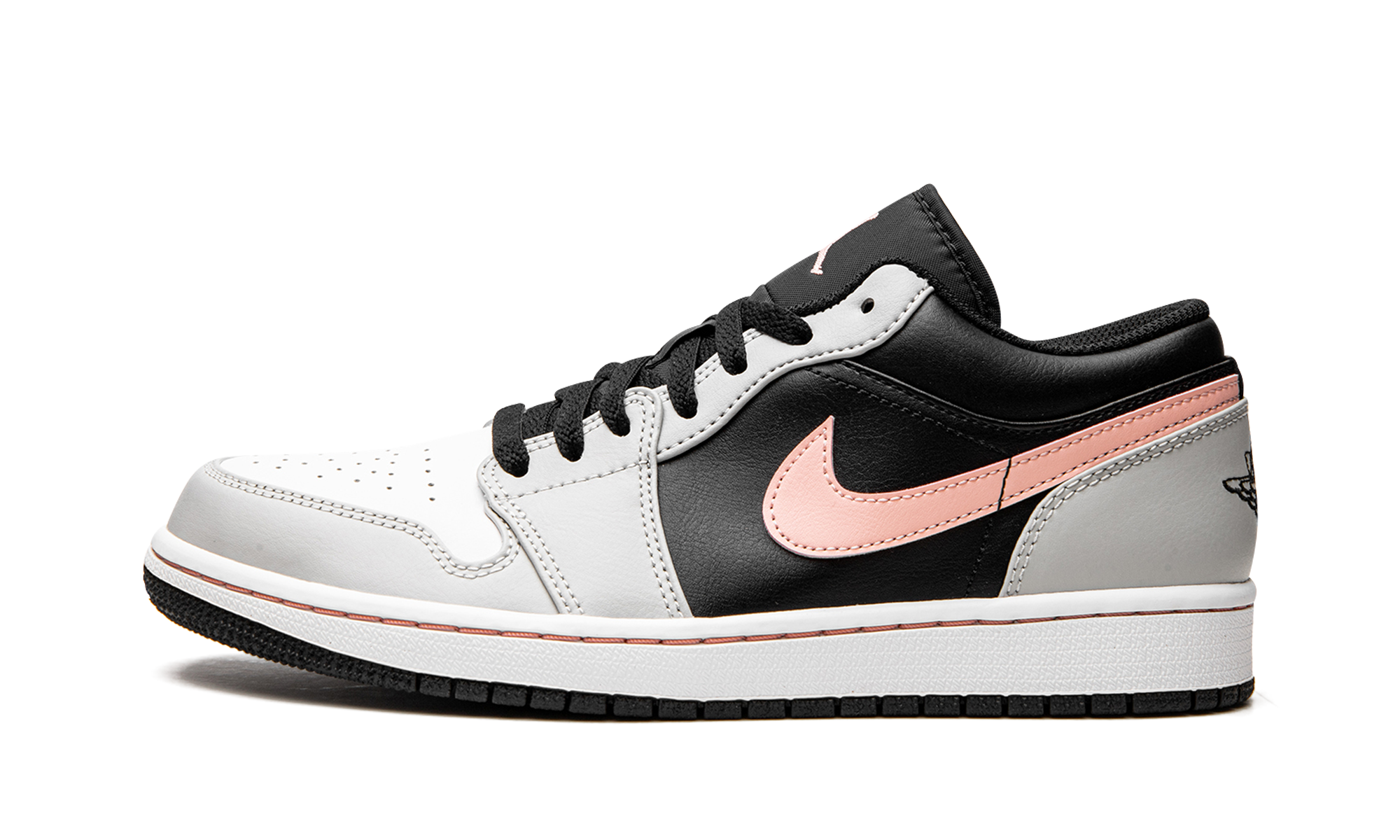 Air Jordan 1 Low "Black Grey Coral" 553558 062