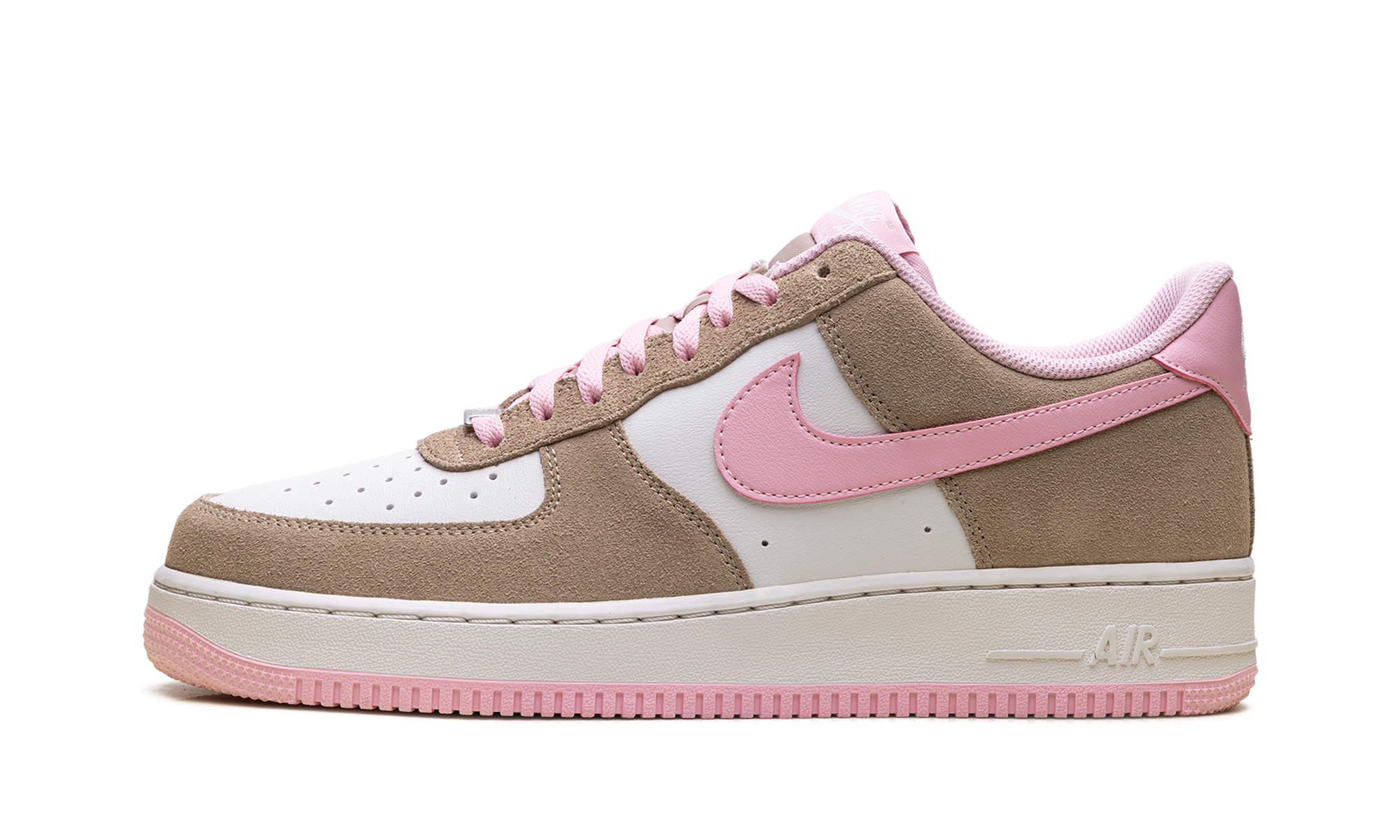 Air Force 1 '07 LV8 "Rattan Phantom / Medium Soft Pink" FQ8714 202