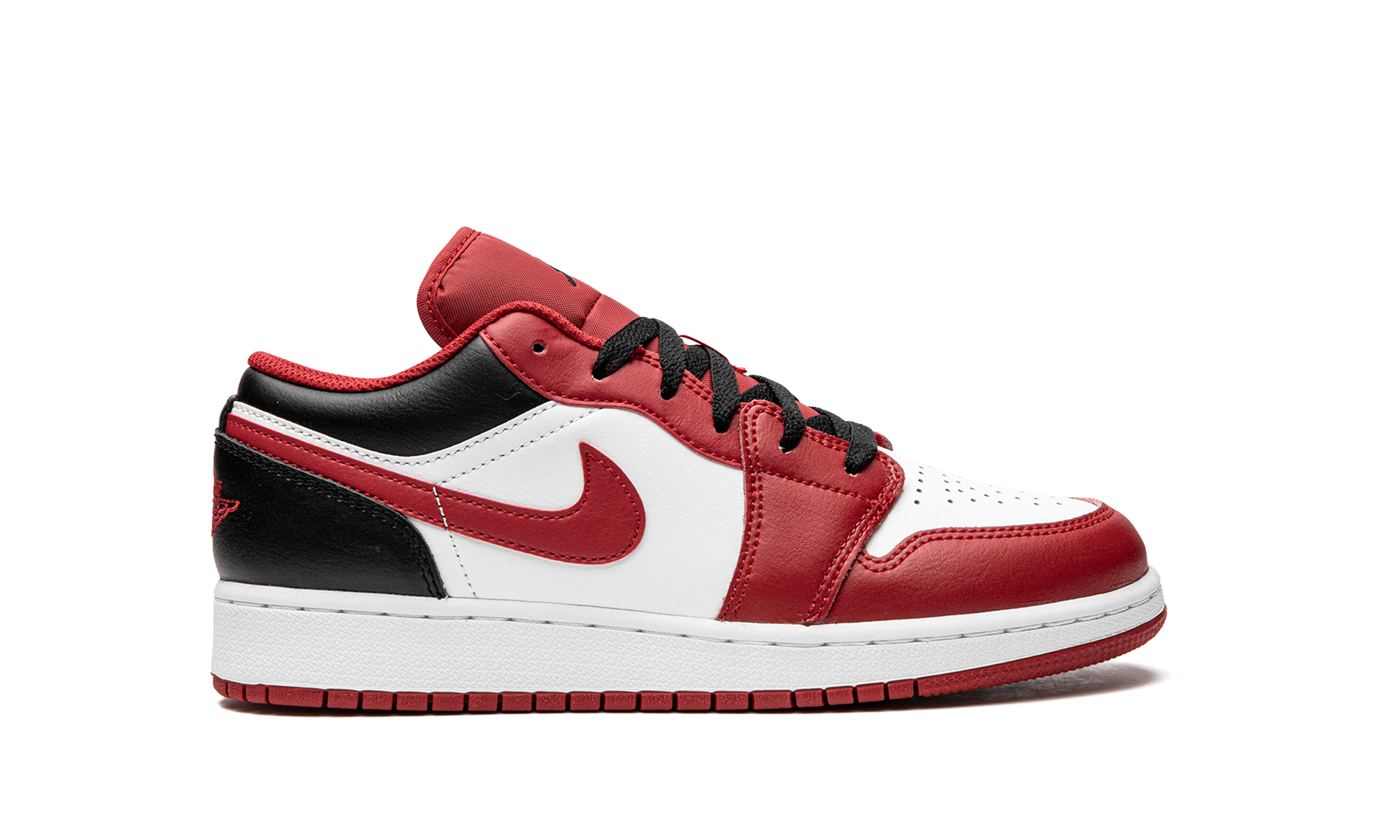 Air Jordan 1 Low GS "Reverse Black Toe" 553560 163