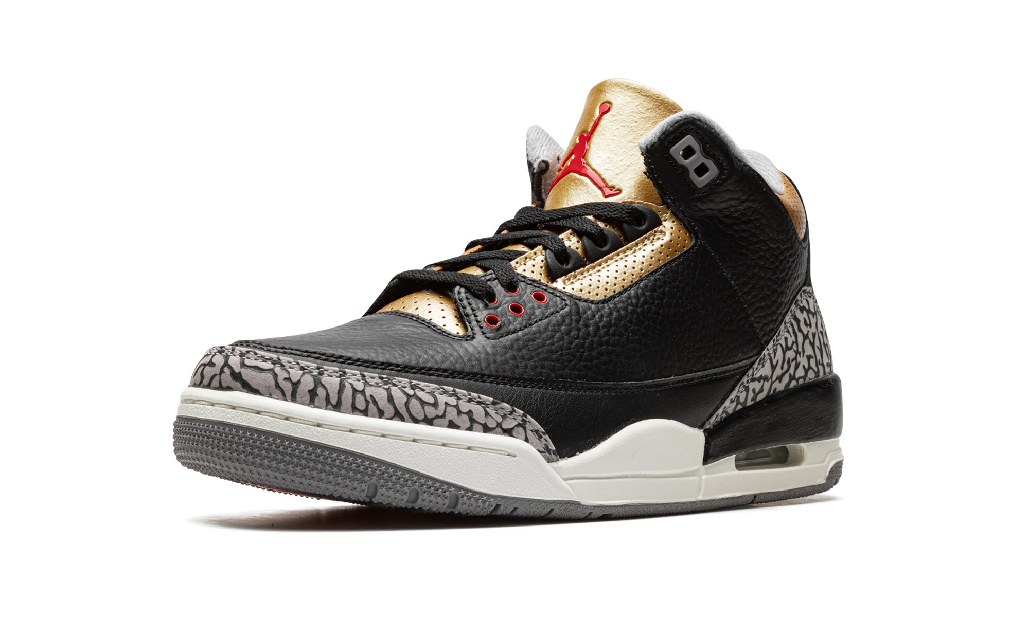 AIR JORDAN 3 WMNS "Black Cement Gold" CK9246 067