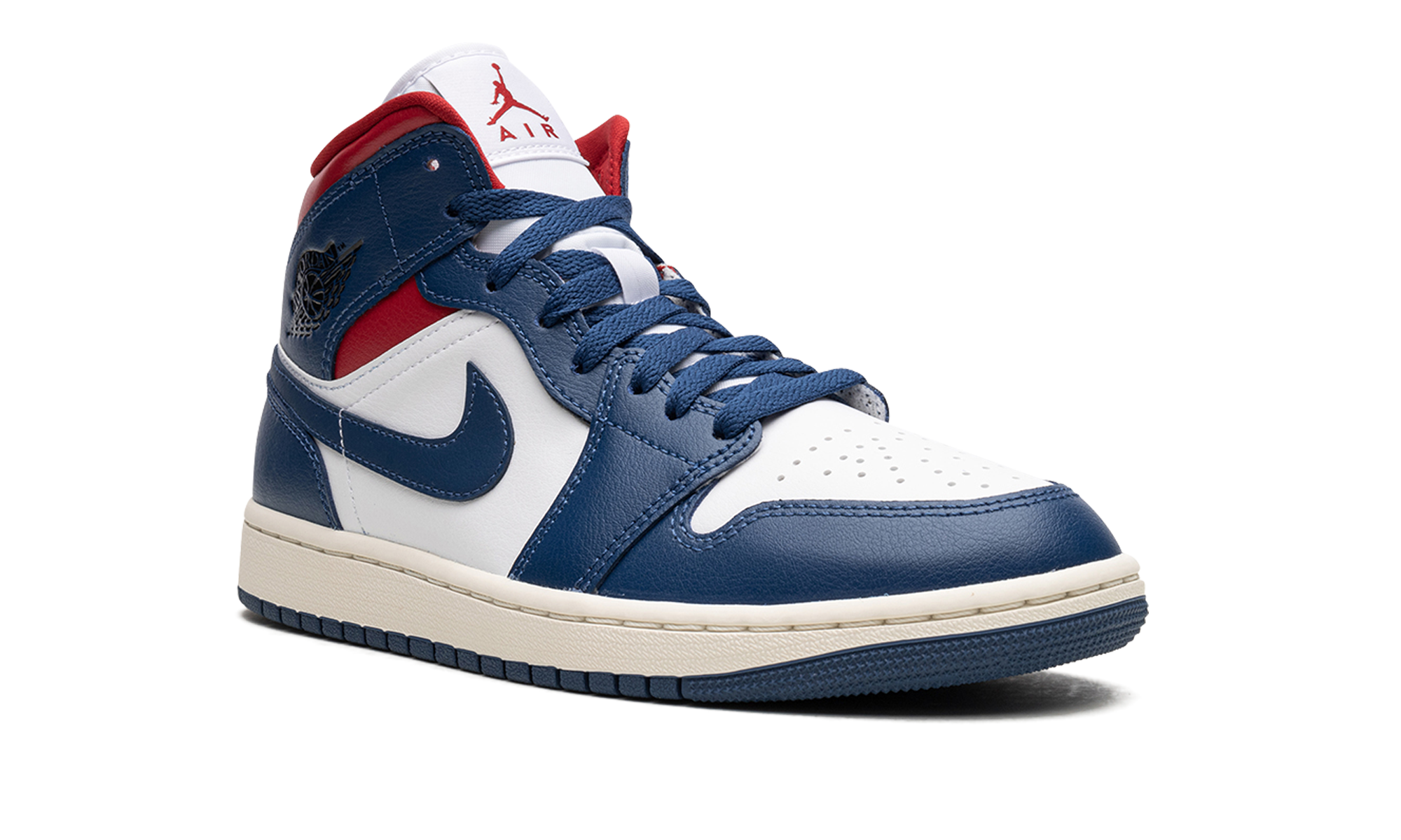 AIR JORDAN 1 MID WMNS "Blue / Red" BQ6472 146