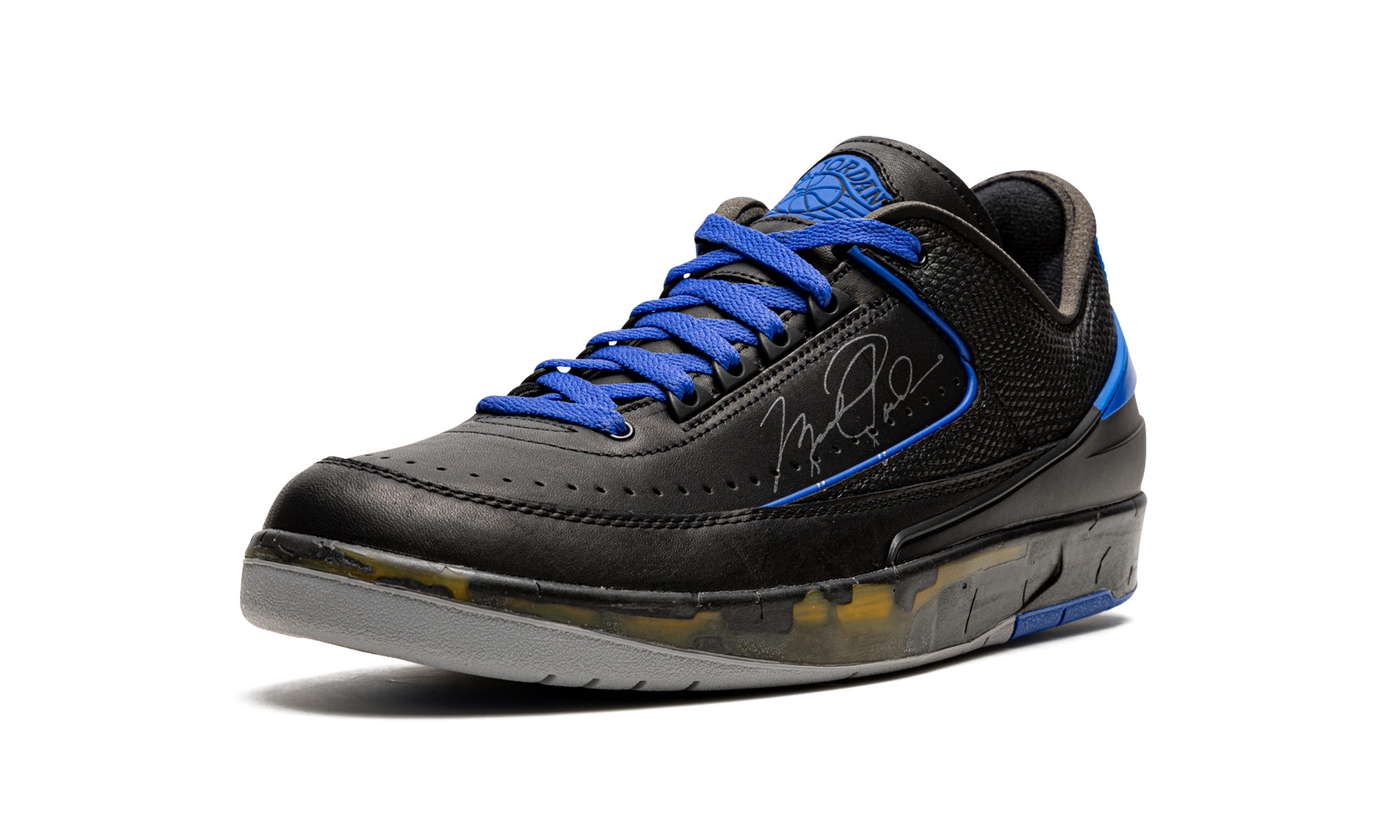 Air Jordan 2 Low OG SP "Off-White - Black/Blue" DJ4375 004