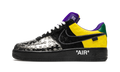 Louis Vuitton Air Force 1 Low "Virgil Abloh - Purple Dusk/Metallic Silver" 1A9VCC