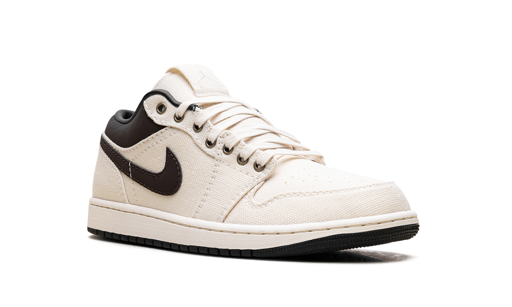 Air Jordan 1 Low Premium "Pale Ivory Baroque Brown" IB8058 110