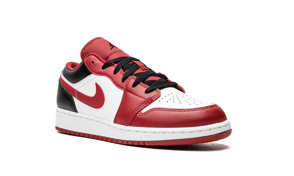Air Jordan 1 Low GS "Reverse Black Toe" 553560 163