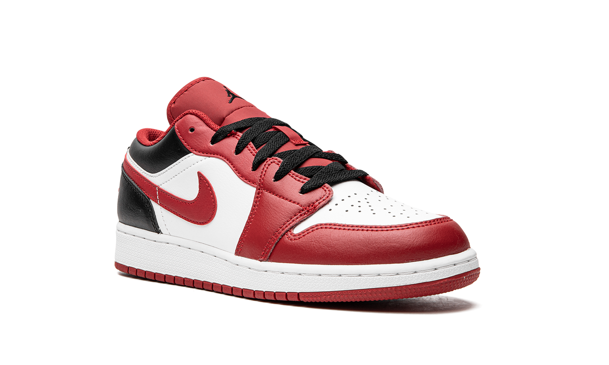Air Jordan 1 Low GS "Reverse Black Toe" 553560 163
