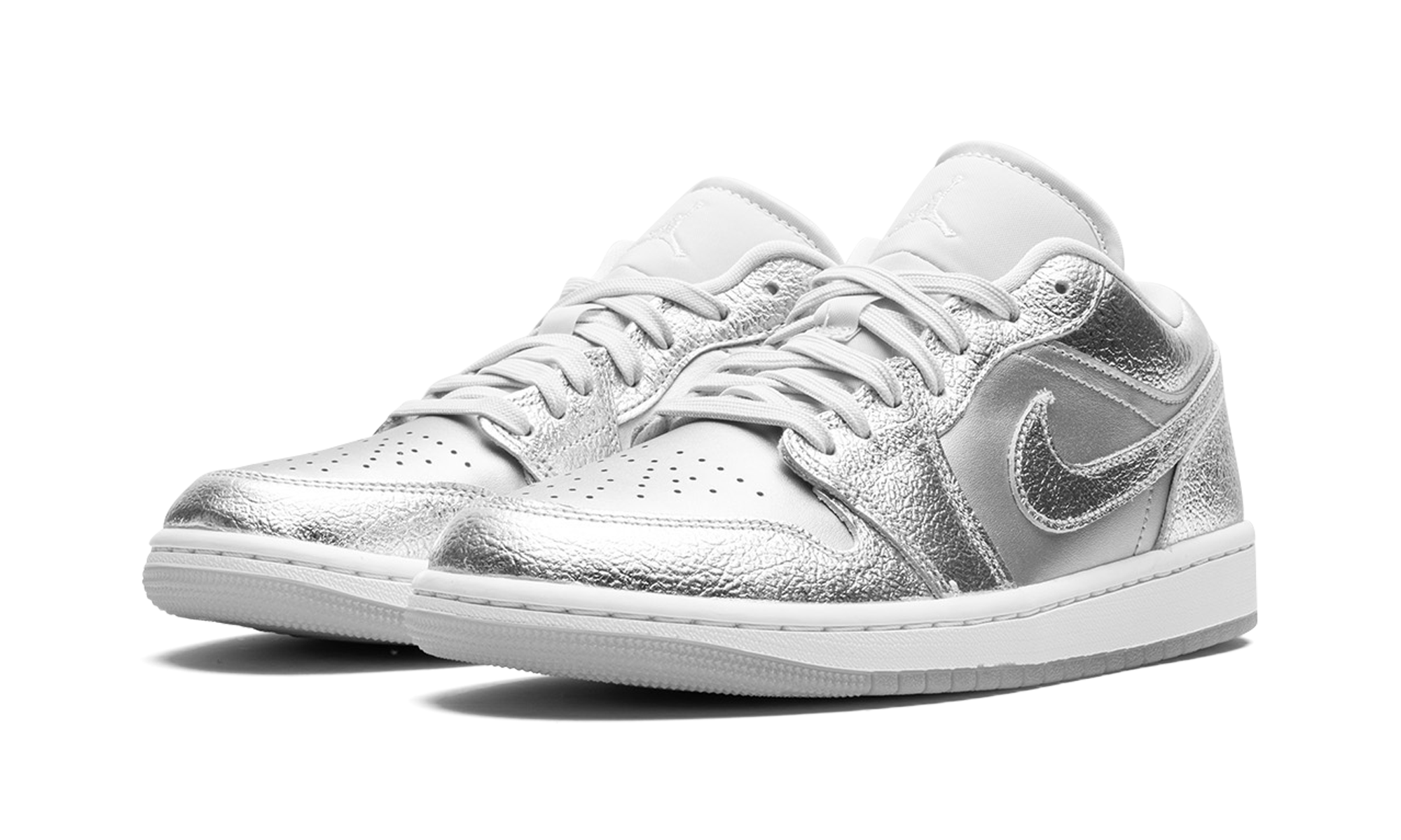 Air Jordan 1 Low SE WMNS "Metallic Silver" FN5030 001