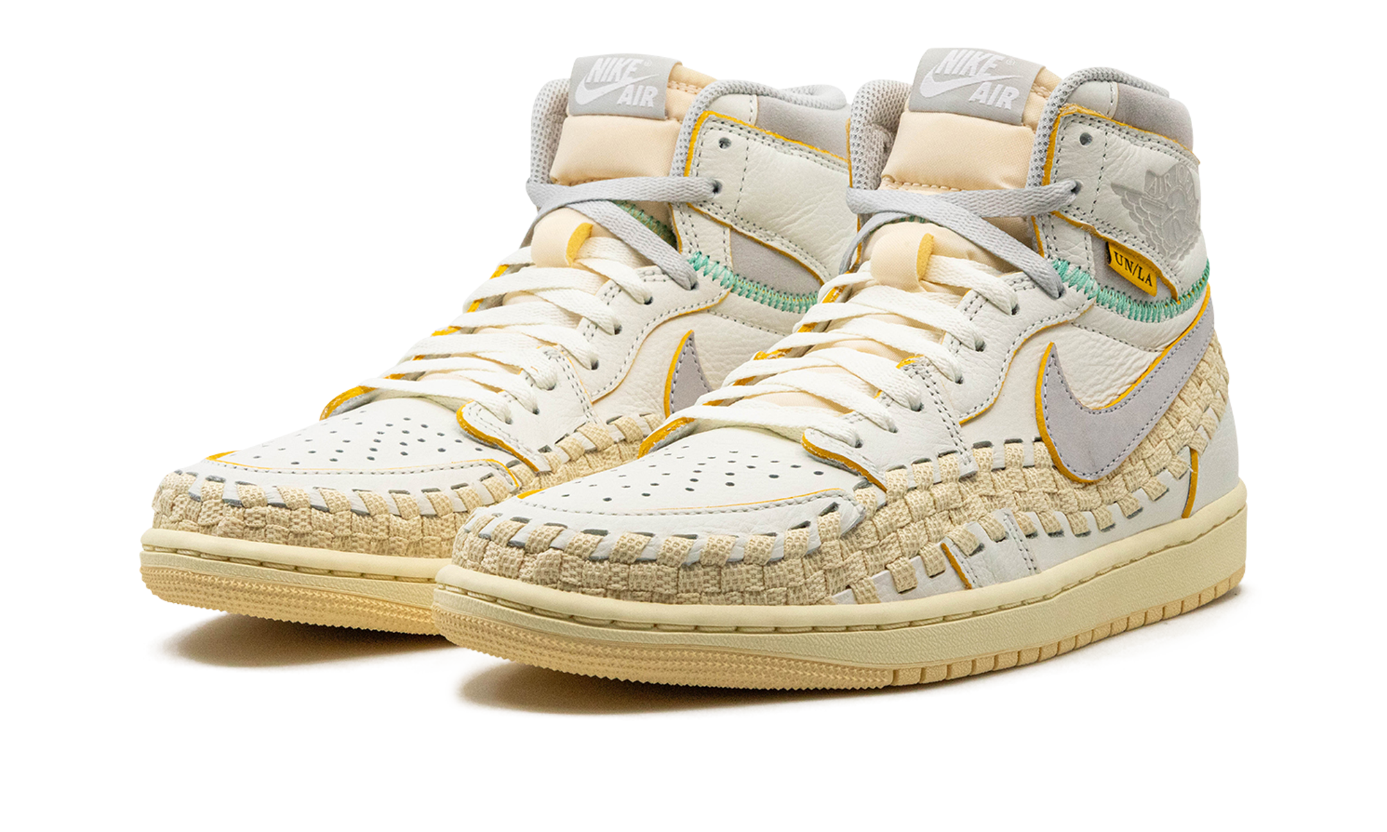 Air Jordan 1 High OG "Union LA X Bephie's Beauty Supply - Woven Sail" FD2565 100