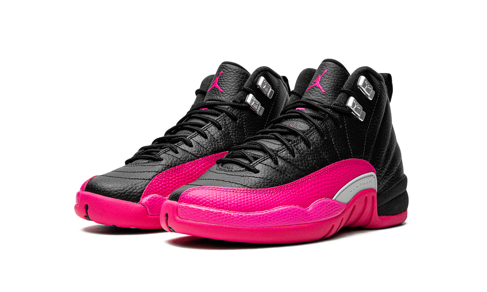 Air Jordan 12 Retro GS "Black Pink" 510815 026
