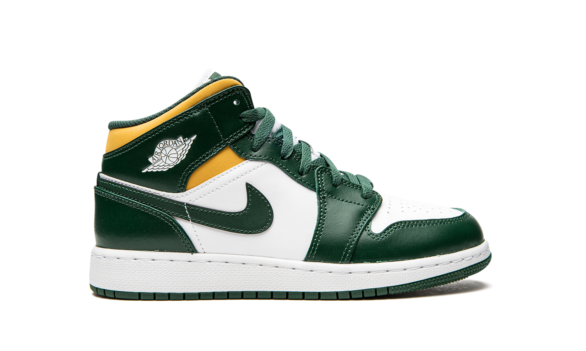Air Jordan 1 Mid GS "Sonics" 554725 371