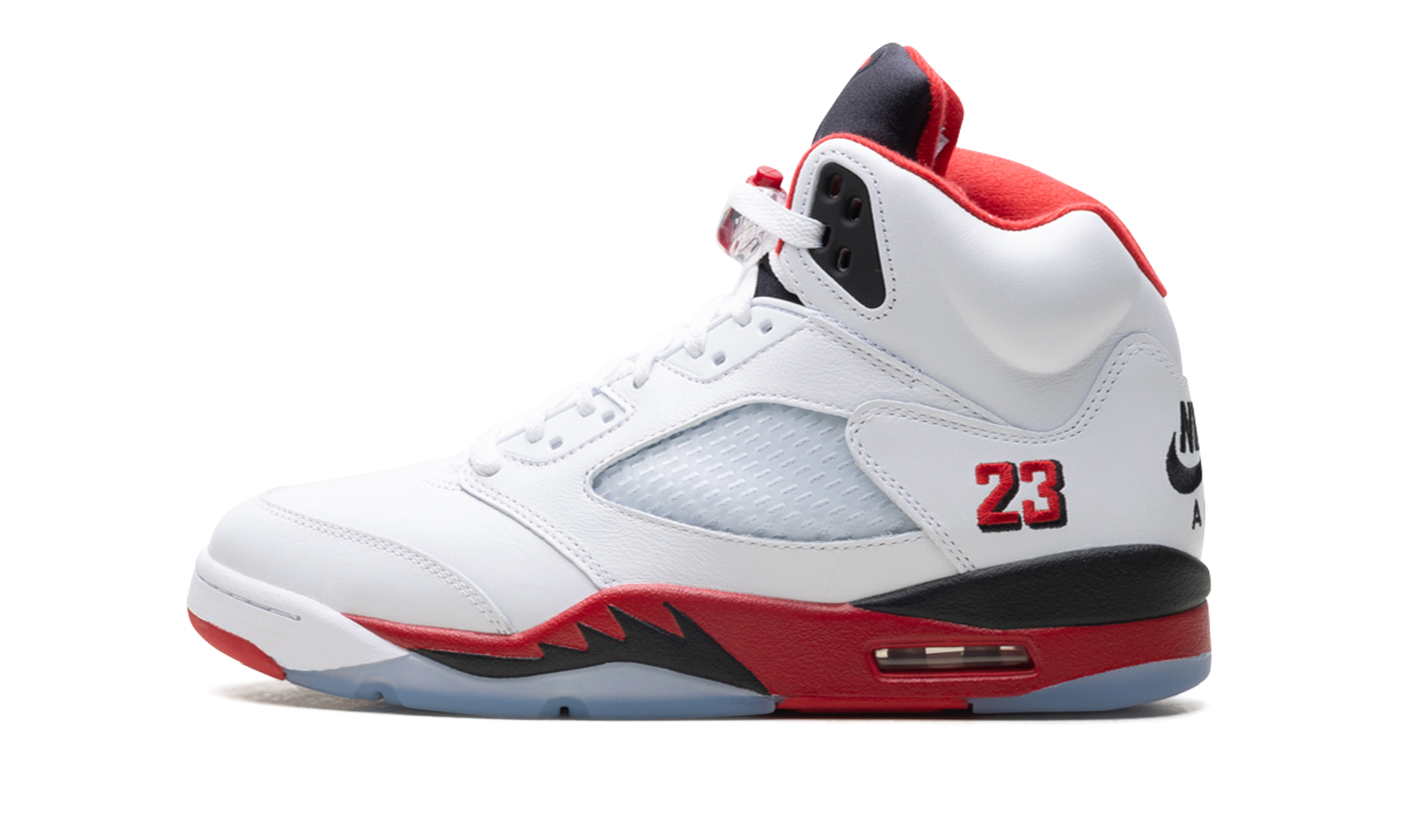 Air Jordan 5 "Fire Red - Black Tongue (2025)" HQ7978 101