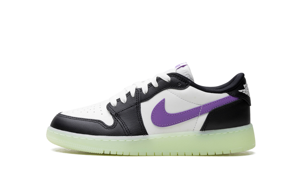 Air Jordan 1 Low GS "Black Raspberry" HF0410 001