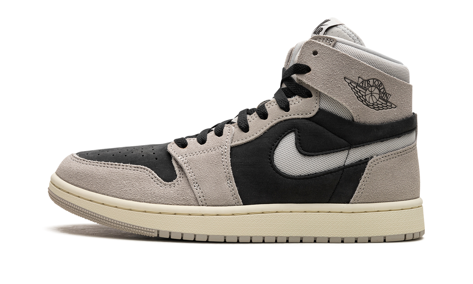 AIR JORDAN 1 HIGH ZOOM CMFT 2 WMNS "Light Iron Ore" DV1305 001