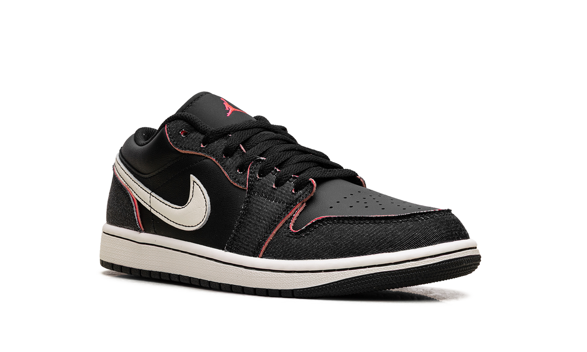 Air Jordan 1 Low SE "Black/Black/Racer Pink/Pale Ivory" IR0842 010