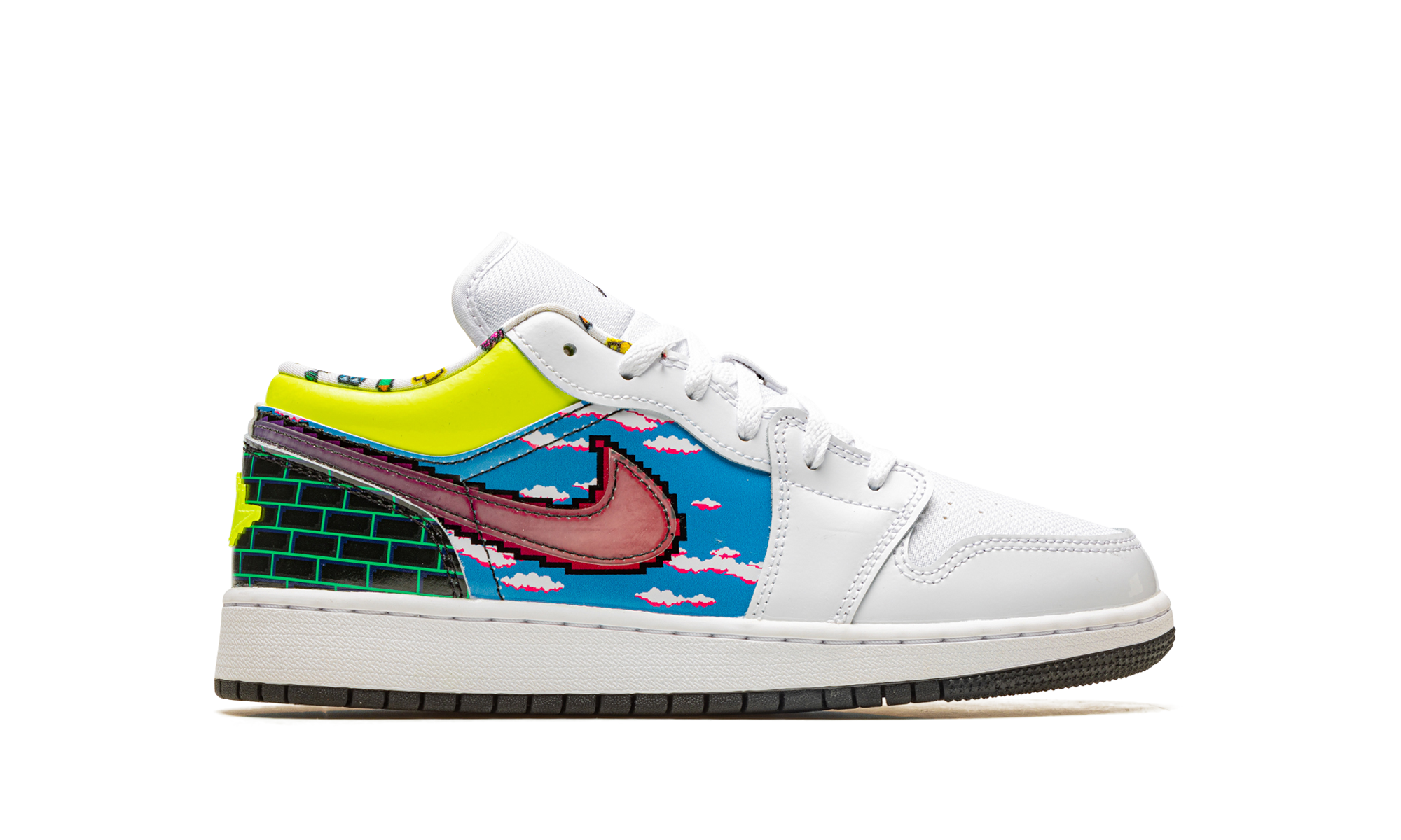 Air Jordan 1 Low GS "Old School Gaming" DM8969 114