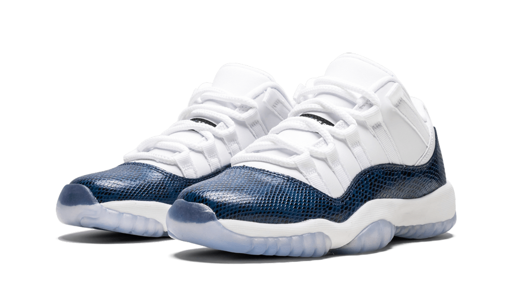 Air Jordan 11 Retro Low LE GS "Blue Snakeskin" CD6847 102