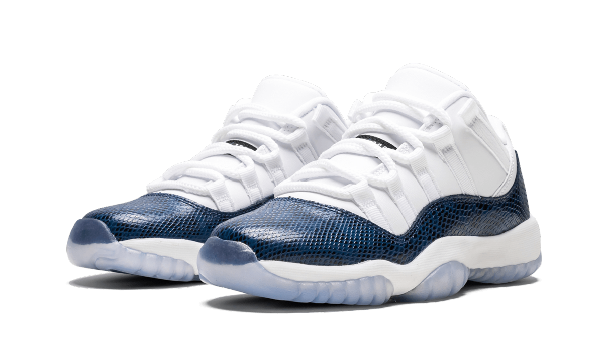 Air Jordan 11 Retro Low LE GS "Blue Snakeskin" CD6847 102
