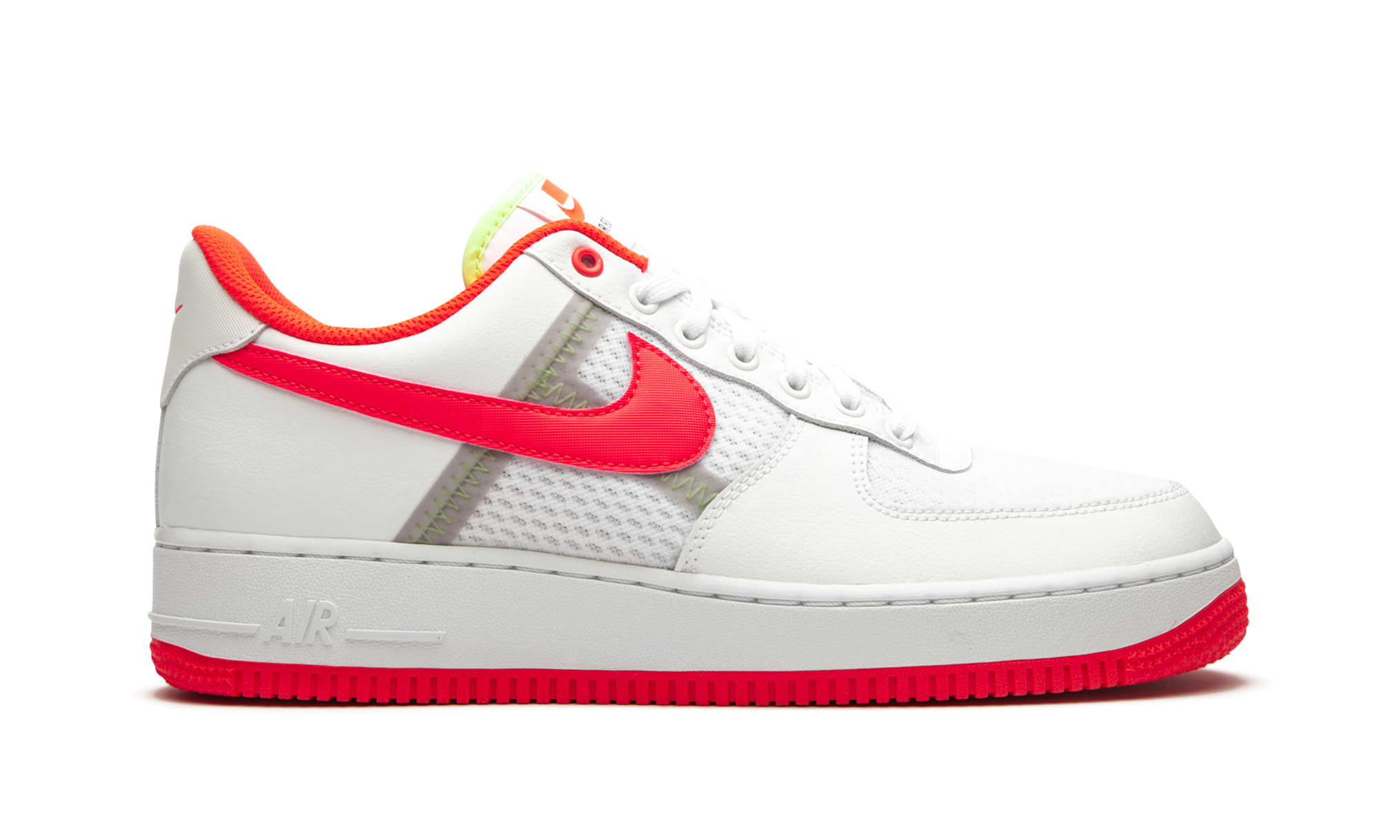 Air Force 1 '07 LV8 "Transparent White Crimson" CI0060 102