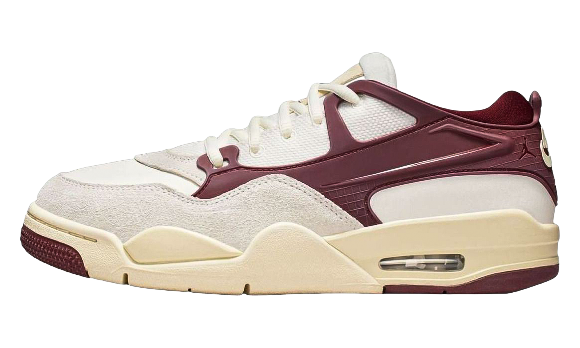 Jordan 4 RM WMNS "Sail / Dark Team Red / Coconut Milk" FQ7940 101