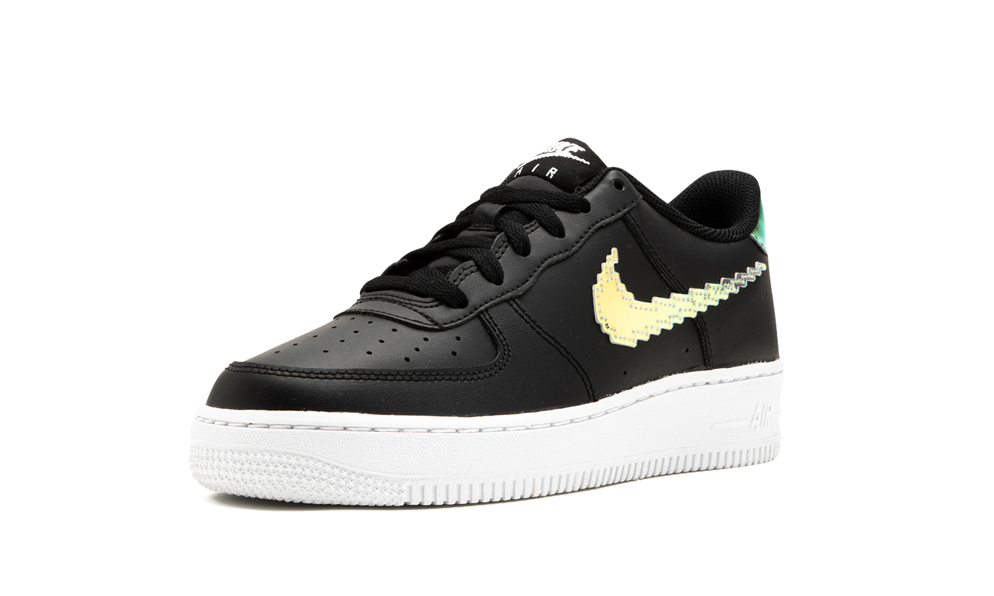 Air Force 1 Low LV8 GS "Digital Swoosh - Black" CW1577 002