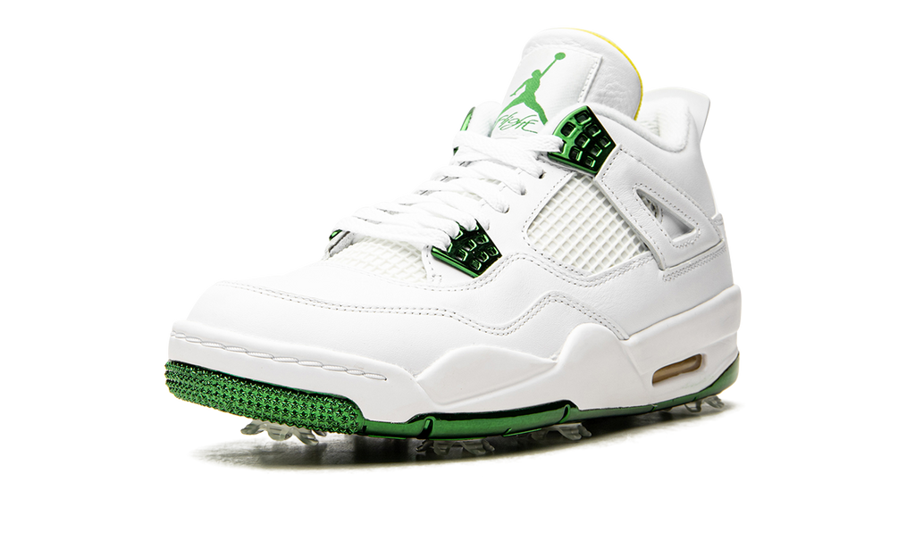 Air Jordan 4 Retro Golf "Metallic Green" CZ2439 100