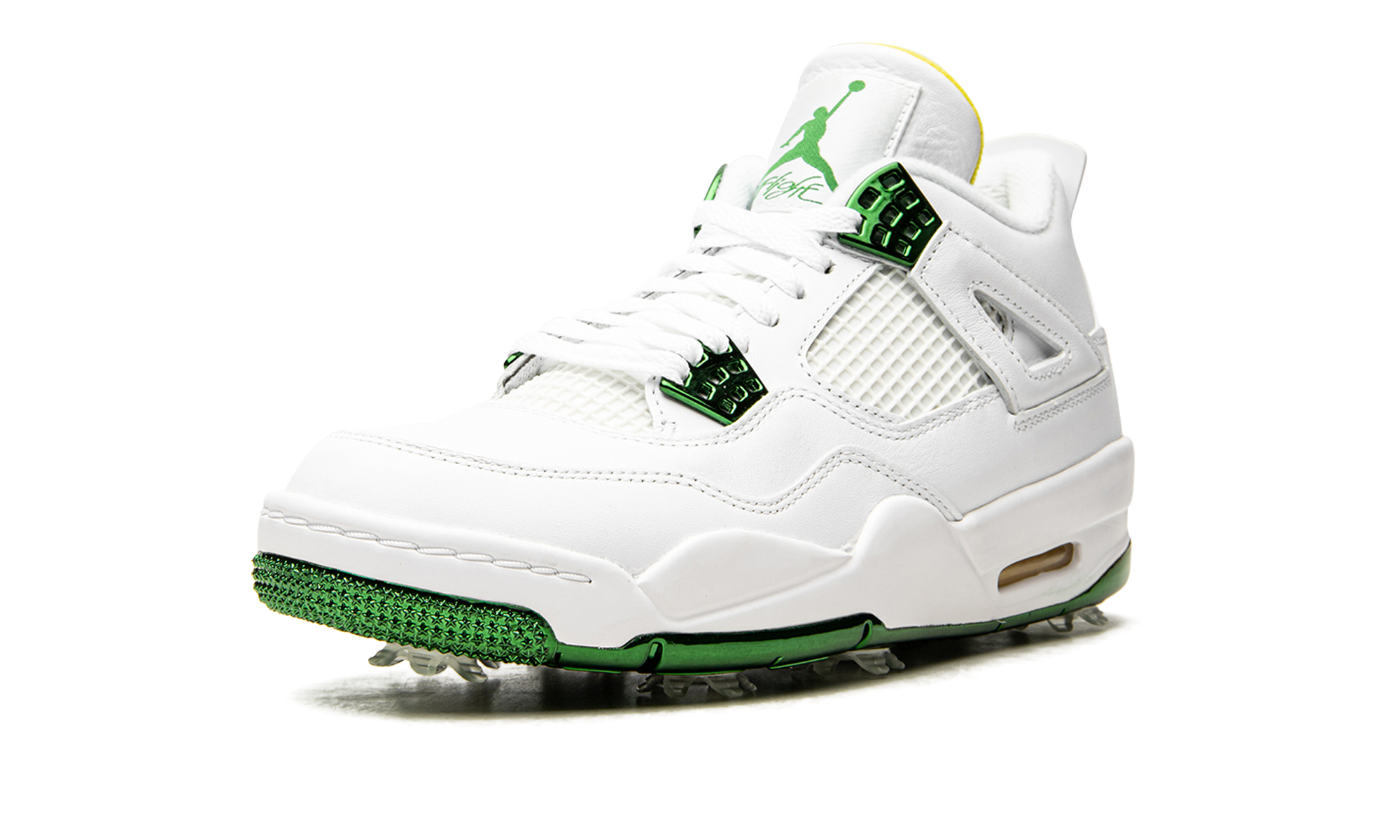 Air Jordan 4 Retro Golf "Metallic Green" CZ2439 100
