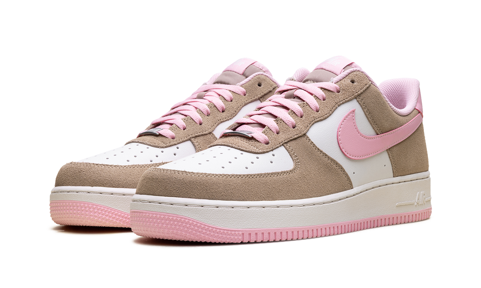 Air Force 1 '07 LV8 "Rattan Phantom / Medium Soft Pink" FQ8714 202