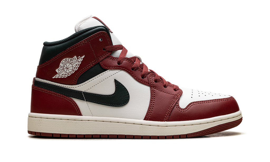 Air Jordan 1 Mid "Redstone / Midnight Green" DQ8426 105