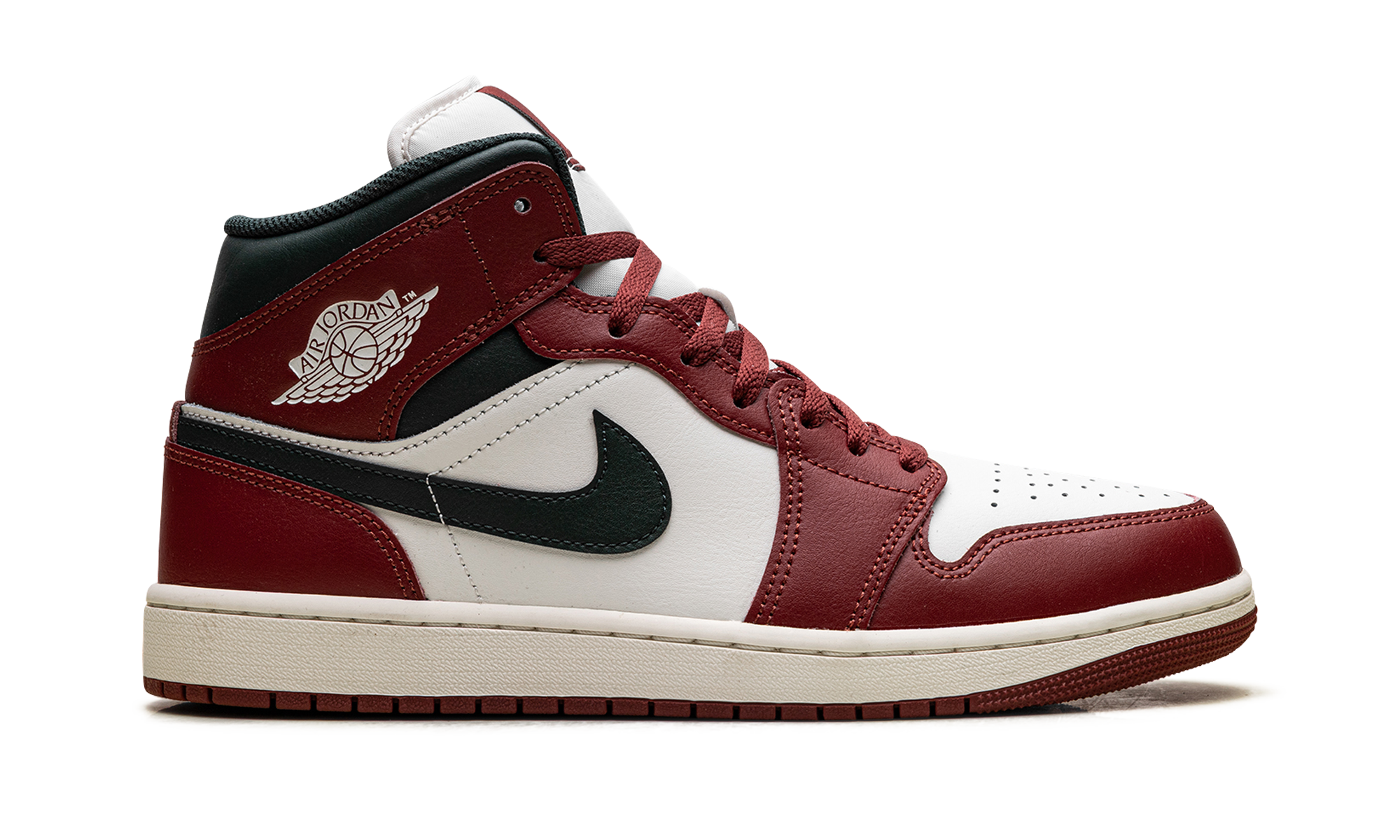 Air Jordan 1 Mid "Redstone / Midnight Green" DQ8426 105