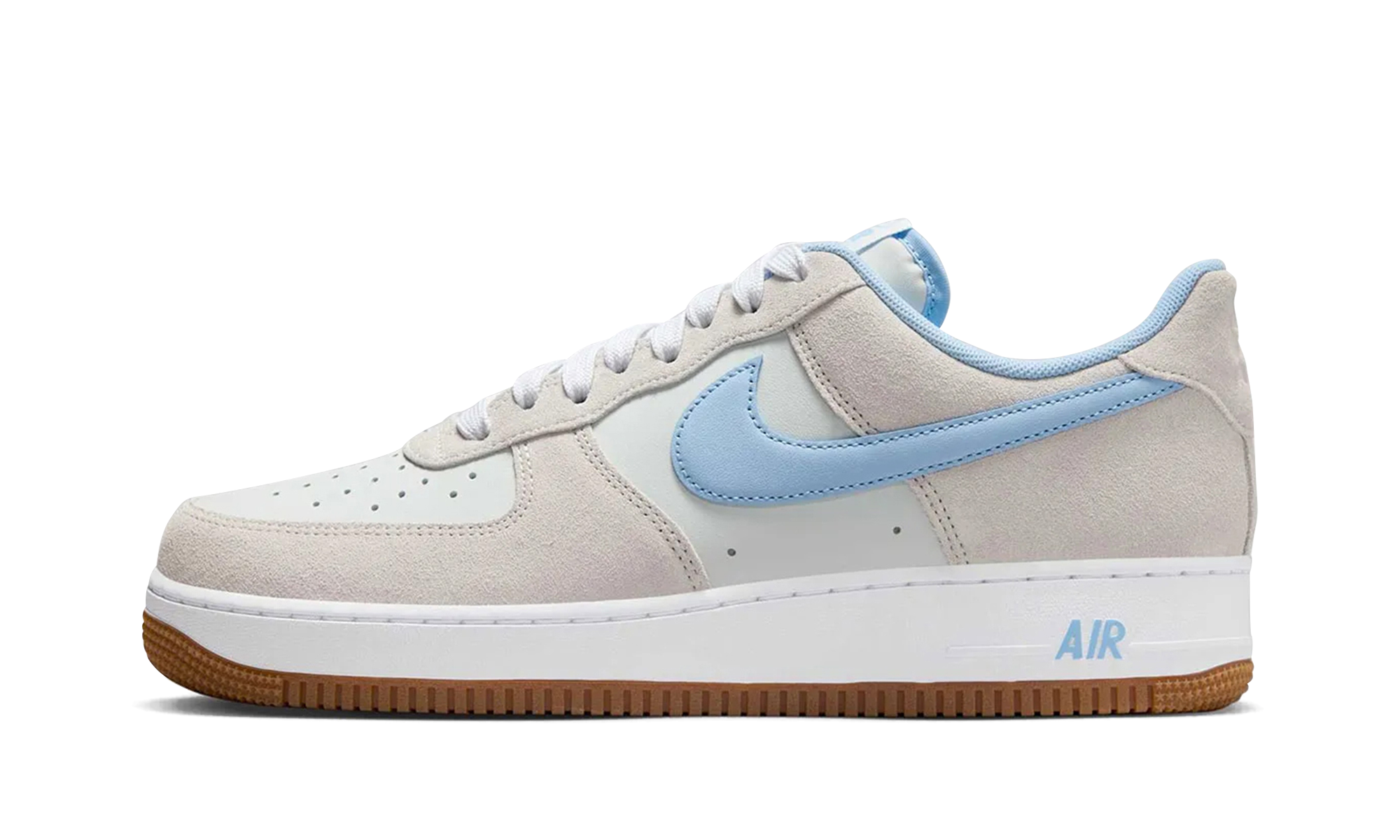Air Force 1 Low '07 LV8 "Photon Dust White Gum Medium Brown Psychic Blue" IB6388 002