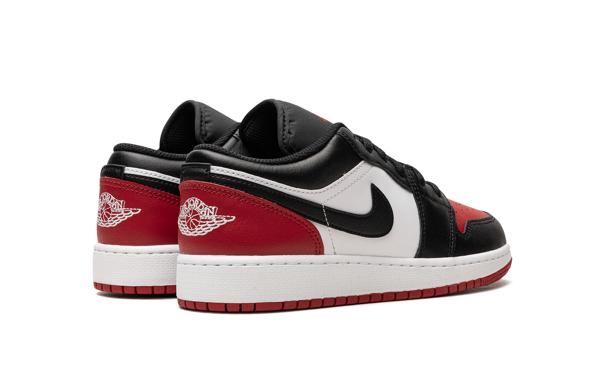 AIR JORDAN 1 LOW GS "BRED TOE" 553560 161