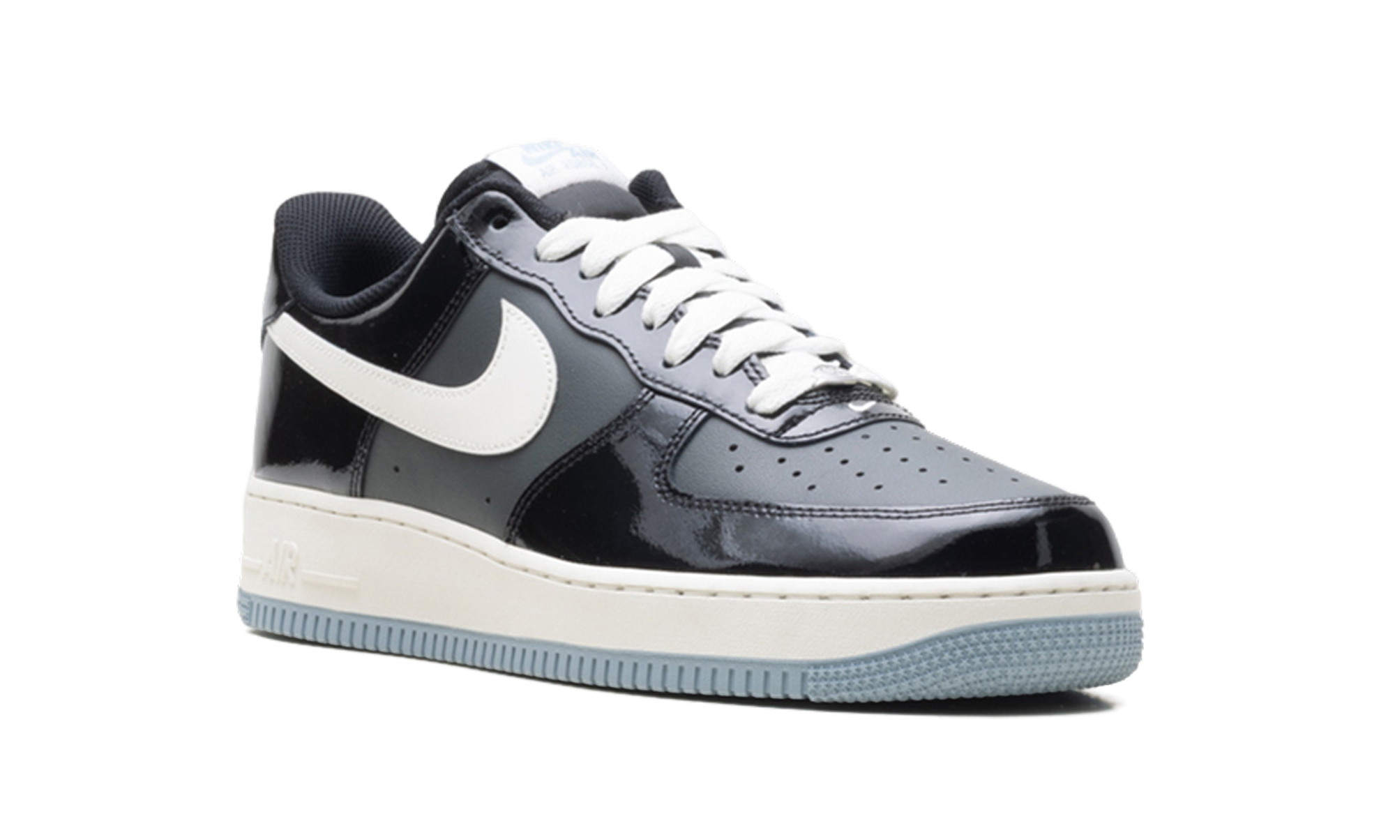 Air Force 1 Low "Black Iron Grey Patent" IB7676 001