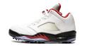 Air Jordan 5 Low Golf "Fire Red - Silver Tongue" CU4523 100