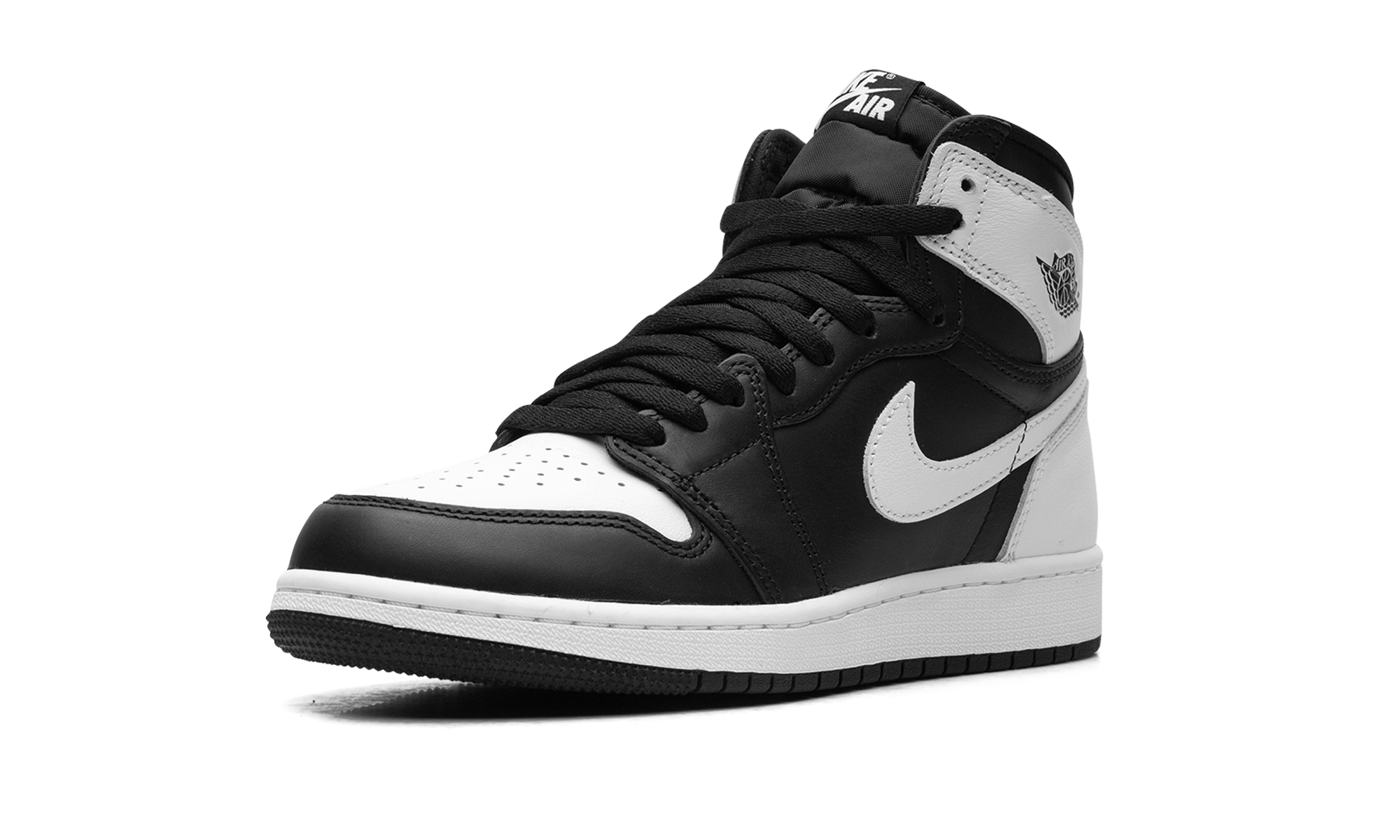 Air Jordan 1 Retro High OG GS "BLACK/WHITE/WHITE" FD1437 010