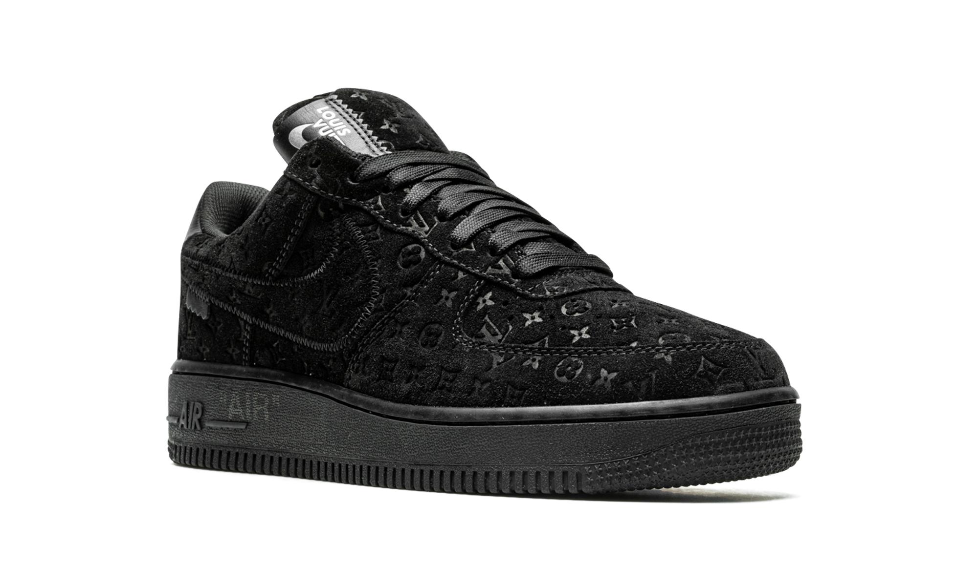 Louis Vuitton Air Force 1 Low "Virgil Abloh - BLACK/BLACK" 1A9VD6