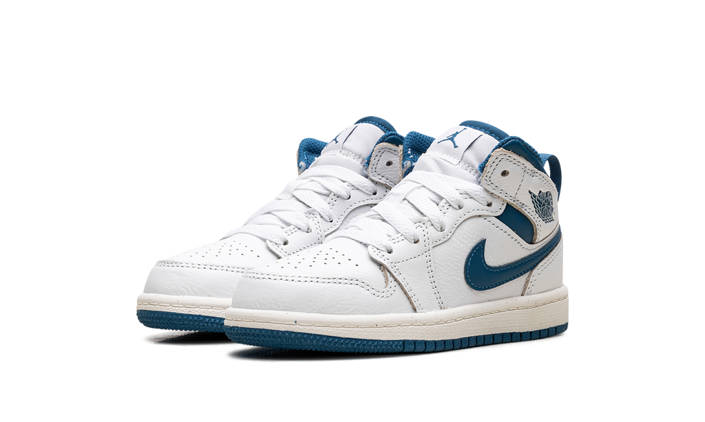 Air Jordan 1 Mid SE PS "INDUSTRIAL BLUE" FN7493 141