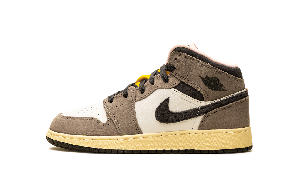 Air Jordan 1 Mid SE GS "Cave Stone" HQ2014 100