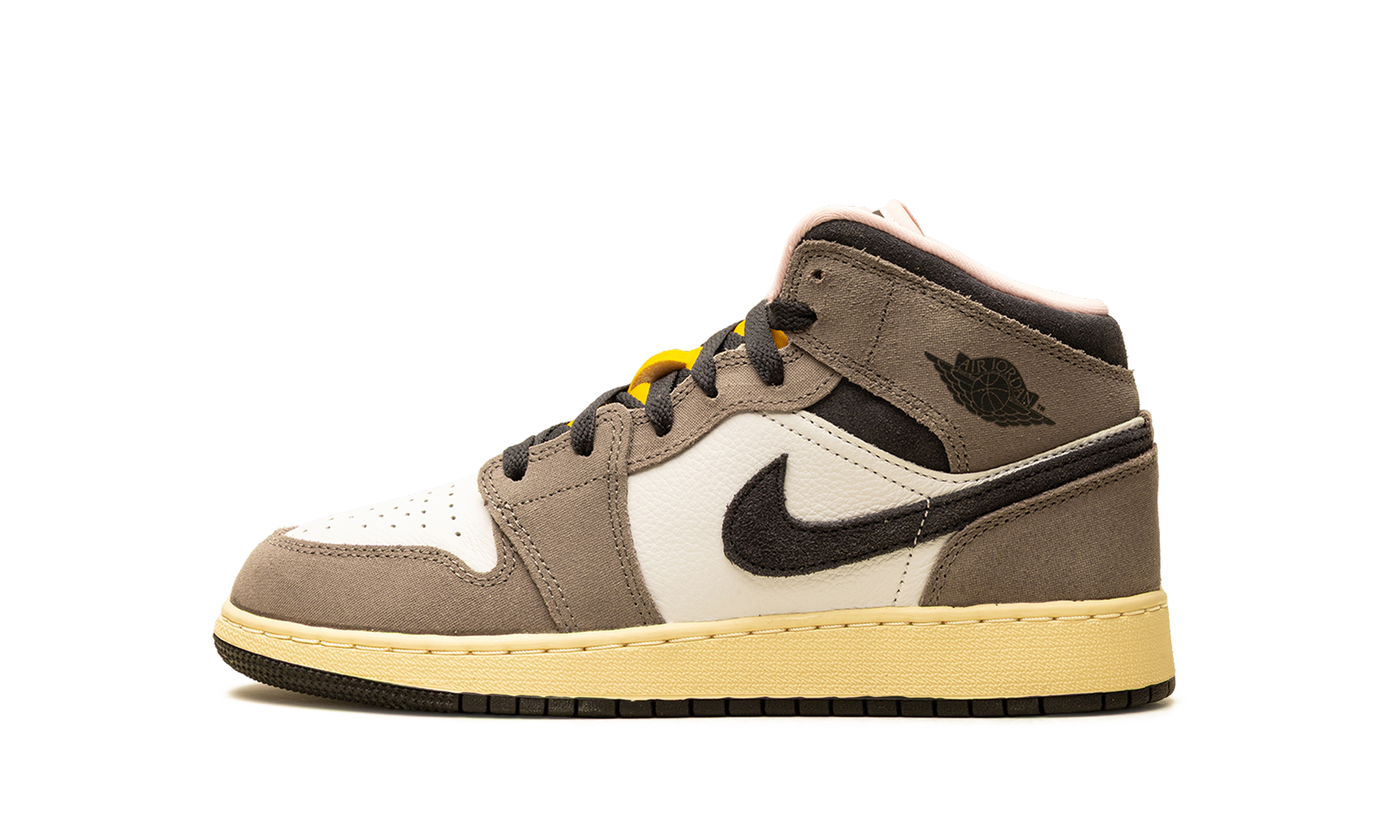 Air Jordan 1 Mid SE GS "Cave Stone" HQ2014 100