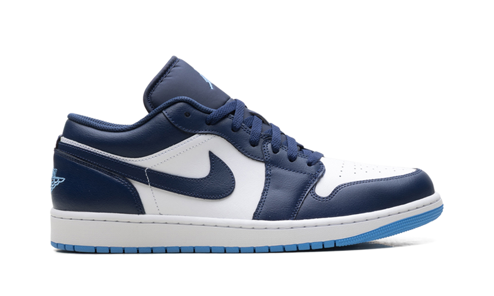 Air Jordan 1 Low "Midnight Navy / University Blue" 553558 404