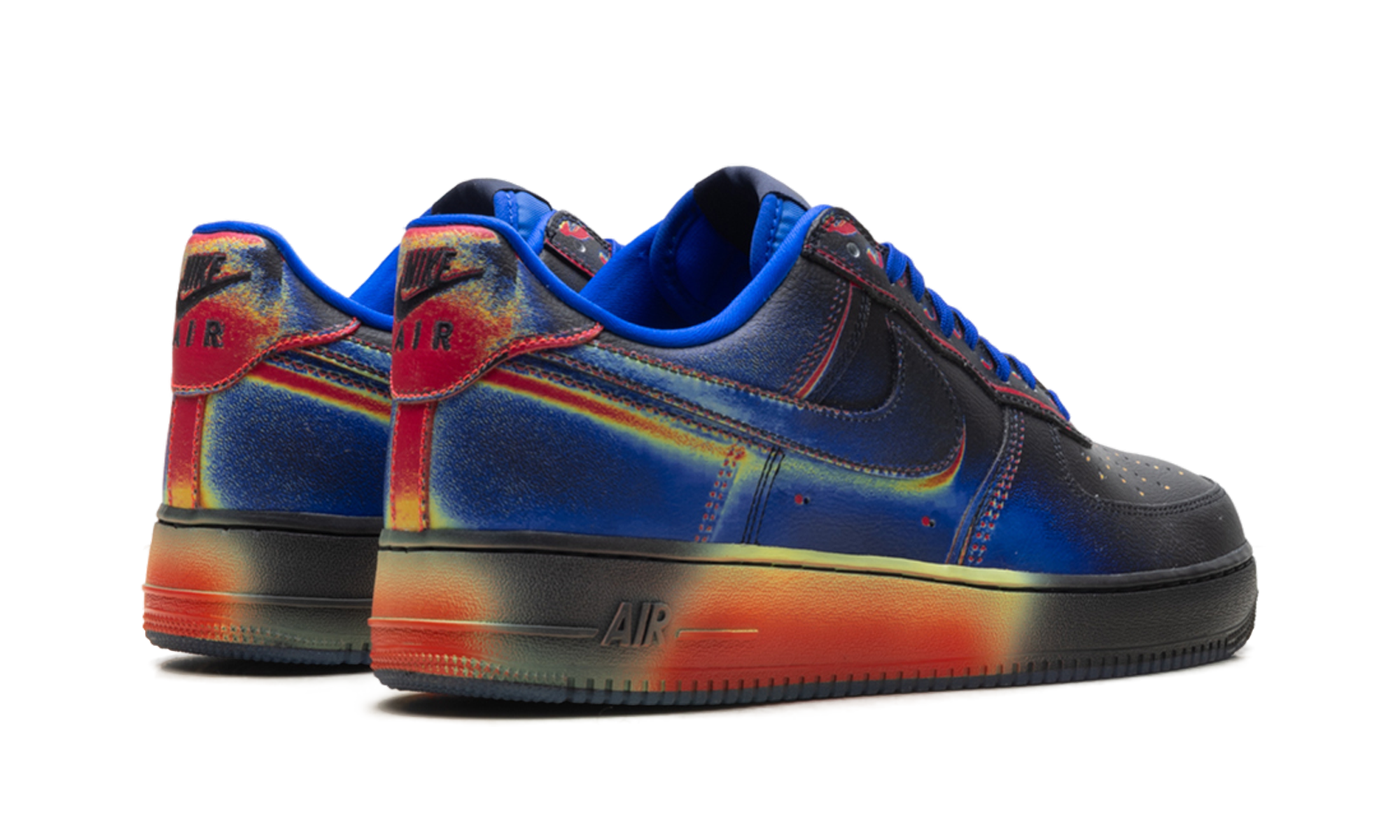 Air Force 1 Low Retro "Heat Map Black Racer Blue" IB6834 001